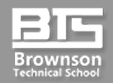 BTS Brownson Technical School logo